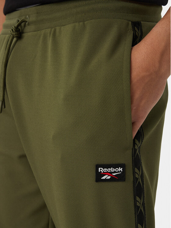 Reebok Reebok Melegítő alsó Jacek RK25723CCM Zöld Regular Fit