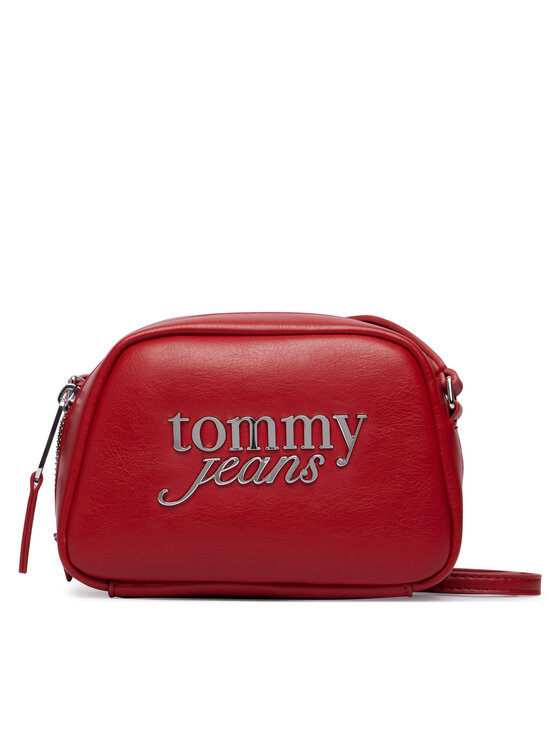 Tommy Jeans Torbica Tommy Jeans Tjw Bold Camera Bag AW0AW18785 Smeđa