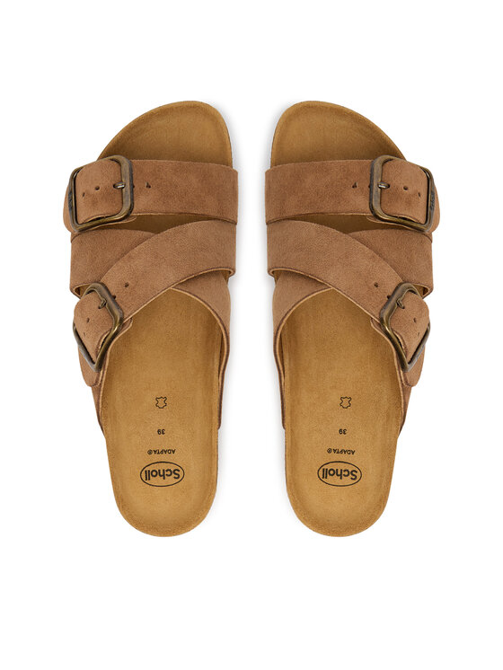 Scholl Шльопанці Scholl Selene F00774 Коричневий