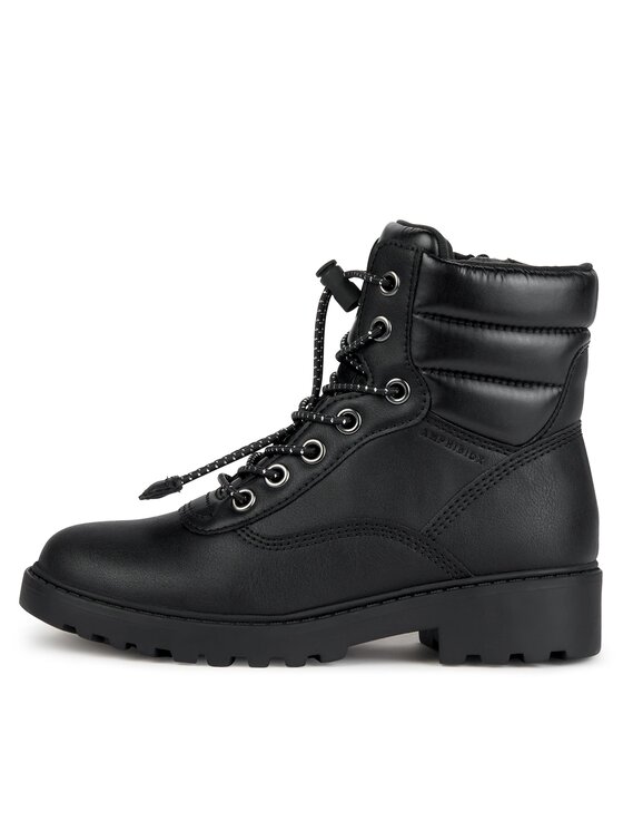 Geox Scarponcini Geox J Casey Girl B Abx J367ZB 0BCLV C9999 S Nero