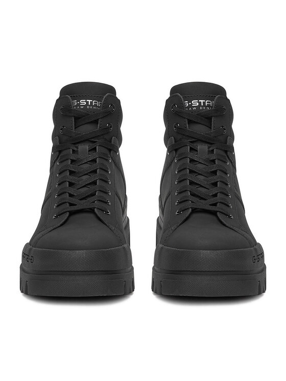 G-STAR Черевики G-Star Raw EO-LINCOLN-02 125AM Чорний