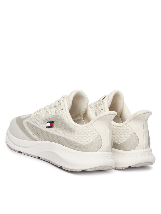 Tommy Jeans Zapatillas Tommy Jeans Runner Knitted EM0EM01713 Écru