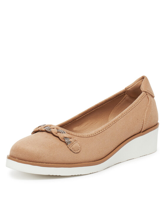 Clara Barson Балетки Clara Barson WYL3395-7 Бежевий