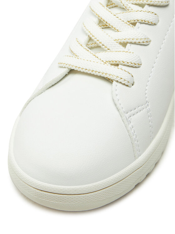 Tommy Hilfiger Sneakersy Tommy Hilfiger Low Cut Lace-Up Sneaker T3A9-33736-1355 S Biały