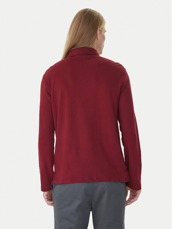 Calvin Klein Calvin Klein Polo LV040EM909 Guinda/burdeos Regular Fit
