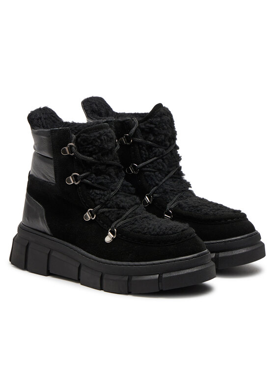 Piazza Outdoorová obuv Piazza 990503 Čierna