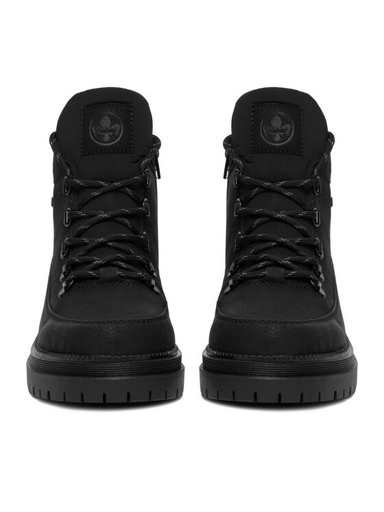 Rieker Šnurovacia obuv Rieker CEO-Y3158-00 Čierna