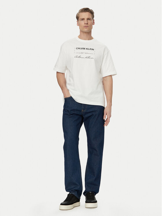 Calvin Klein Jeans Calvin Klein Jeans Camiseta LV04RE827G Blanco Regular Fit