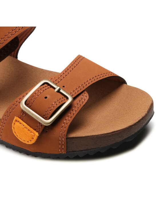 Timberland Босоніжки Timberland Castle Island 2 Strap TB0A427QF13 Коричневий