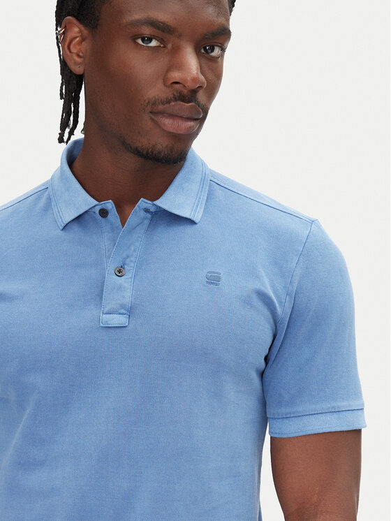 G-STAR G-Star Raw Поло Dunda D11595-D756 Зелений Slim Fit