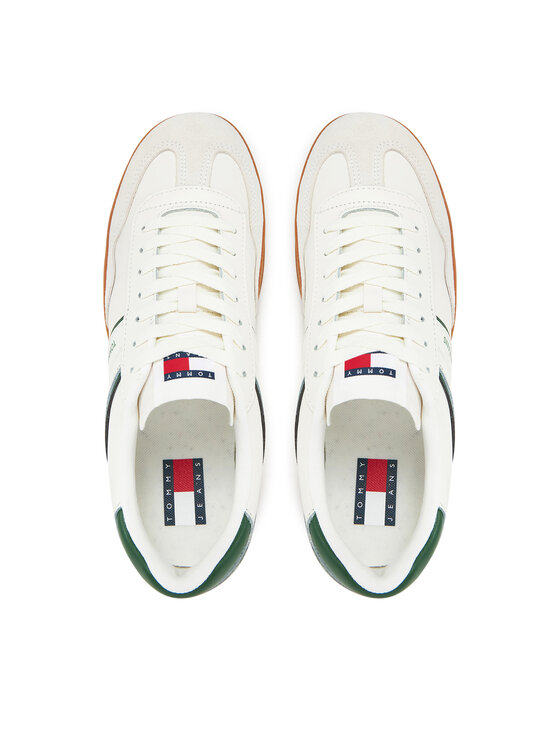 Tommy Jeans Sneakers Tommy Jeans The Greenwich Leather EM0EM01571 Écru