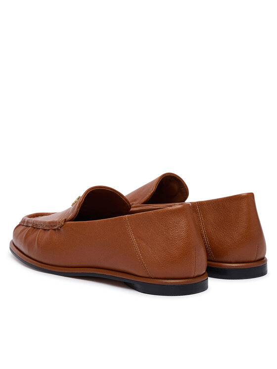 Tommy Hilfiger Lordsai Tommy Hilfiger Leather Ruched Toe Loafers FW0FW09250 Ruda