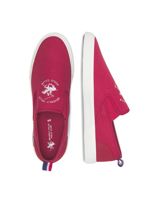 Beverly Hills Polo Club Кросівки Beverly Hills Polo Club M-VSS24001 Бордовий