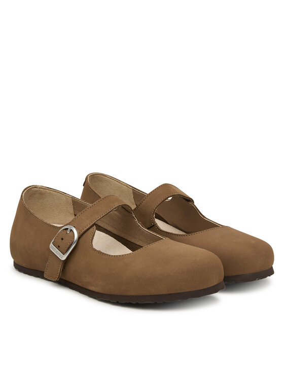 Birkenstock Μπαλαρίνες Birkenstock Santa Clarita 1032731 Καφέ