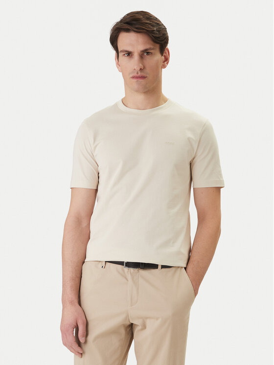 BOSS BOSS Camiseta Thompson 01 50468347 Beis Regular Fit