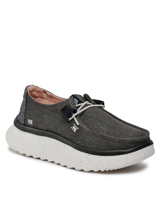 Hey Dude Półbuty Hey Dude Wendy Peak Chambray 40255-001 Szary