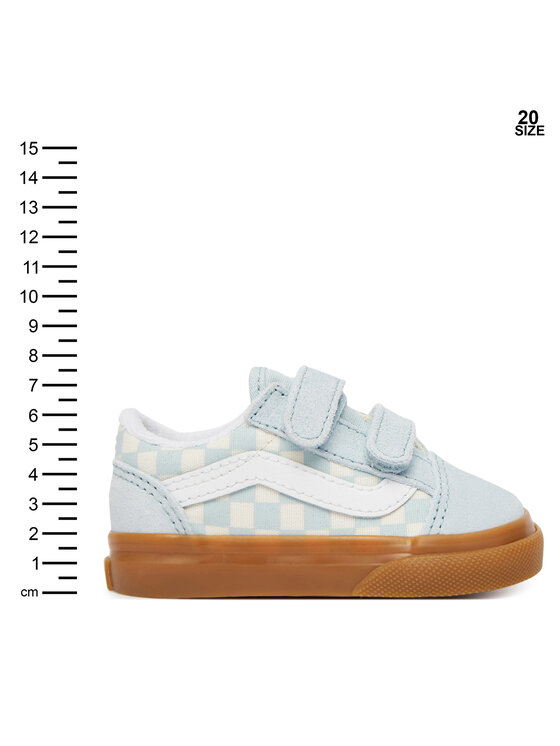 Vans Tenisice Vans Old Skool V VN000CTGFOA1 Svijetlo plava