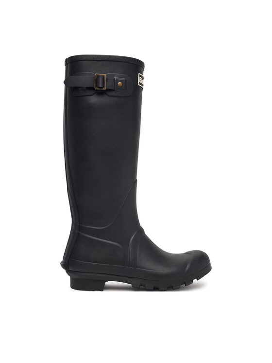 Barbour Gumáky Barbour Bede Tall Welly LRF0043BK11 Čierna