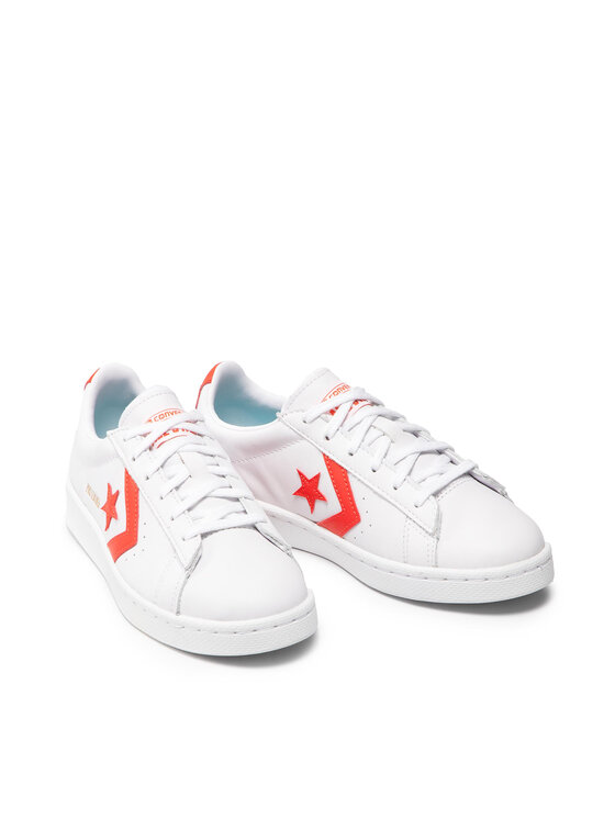 Converse Sneakersy Converse Pro Leather Ox 170756C Bílá