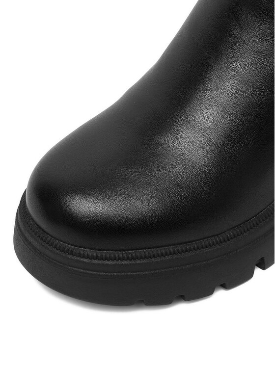 DeeZee Bokacsizma DeeZee CEO-CS6620-01 Fekete