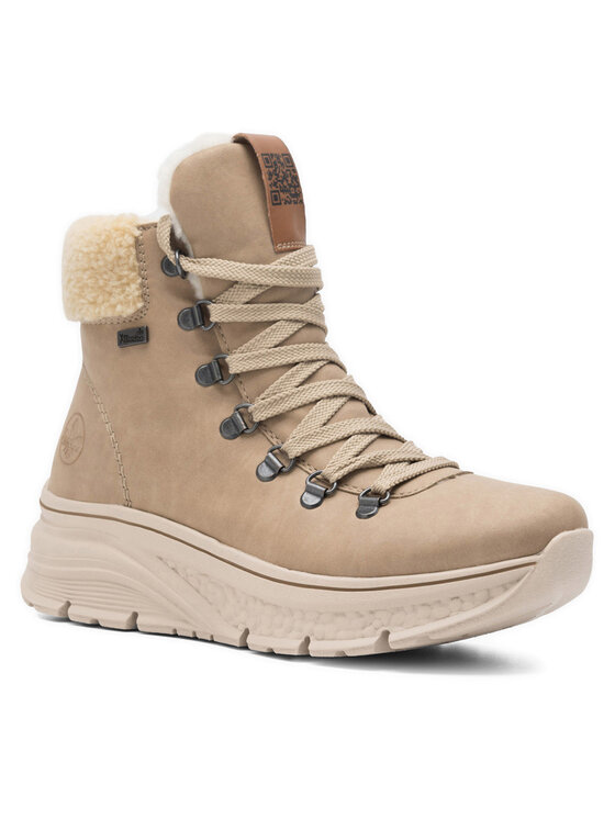Rieker Botines planos Rieker 48034-20 Marrón