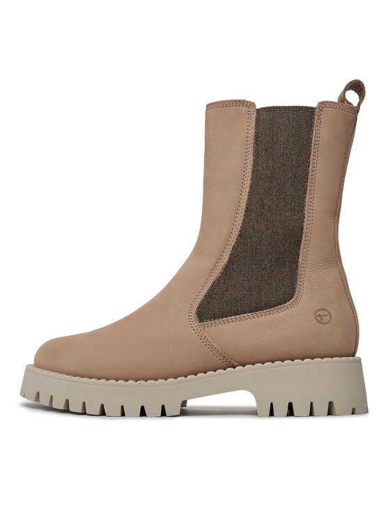 Tamaris Členková obuv s elastickým prvkom Tamaris 1-26838-41 Hnedá