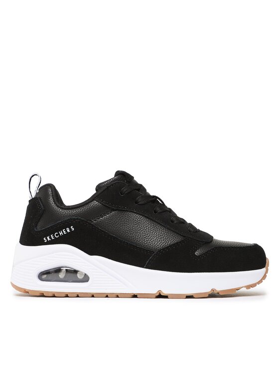 Skechers Superge Skechers Uno Stacre 403677L/BKW Črna