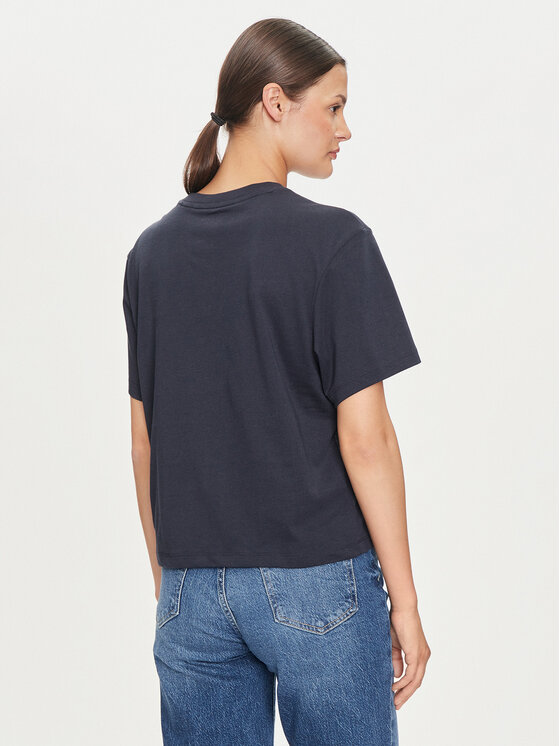 Guess Jeans Guess Jeans T-shirt W4YI05 K8HM0 Blu scuro Regular Fit