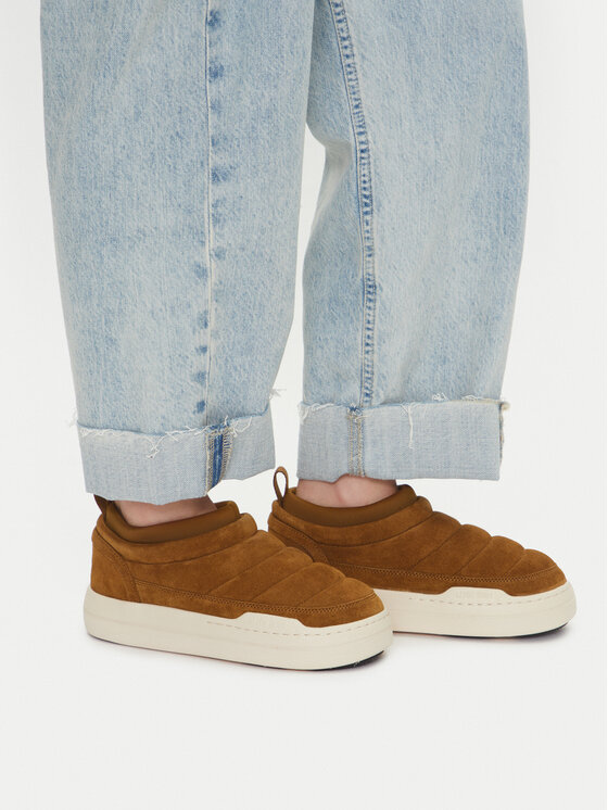 Moon Boot Ботильйони Moon Boot Park Soft Suede 80D2470020 Коричневий