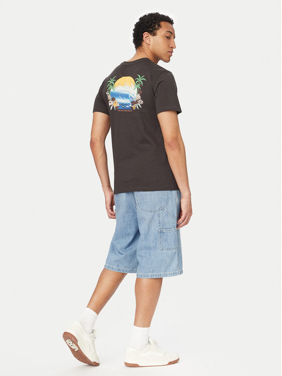 Quiksilver Quiksilver Camiseta EV Barrel Paradise EQYZT08285 Negro Regular Fit