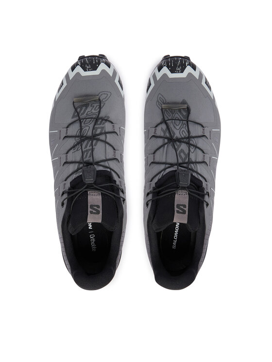 Salomon Взуття для бігу Salomon Speedcross 6 Wide L41744100 Сірий