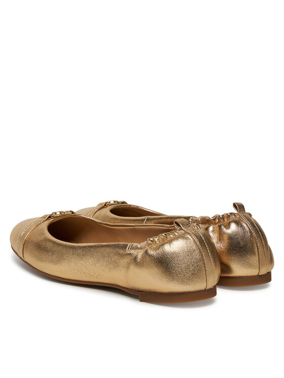 MICHAEL Michael Kors Baleriny MICHAEL Michael Kors Mandy Flex Ballet 40S5MAFP1M Złoty