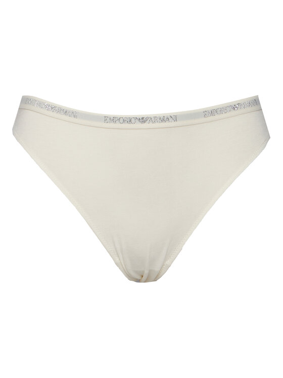 Emporio Armani Underwear Emporio Armani Underwear Conjunto de bragas brasileñas EW000406 AF19024 M0082 Blanco