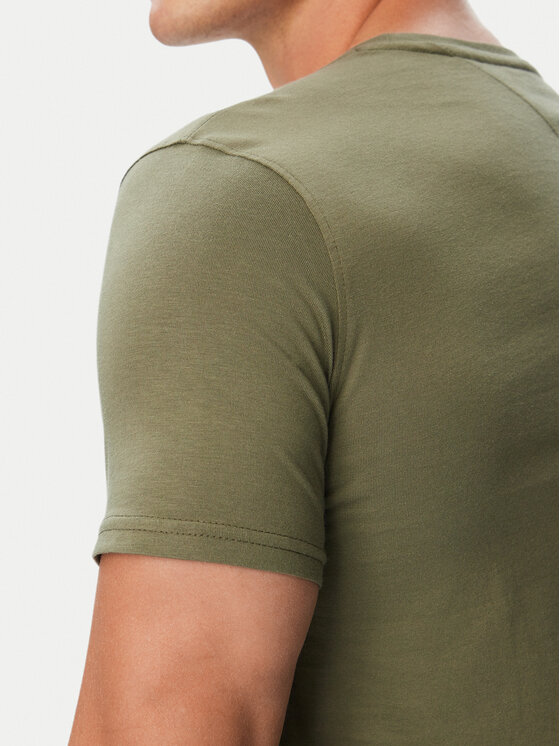 Tommy Jeans Tommy Jeans Camiseta DM0DM04411 Verde Slim Fit