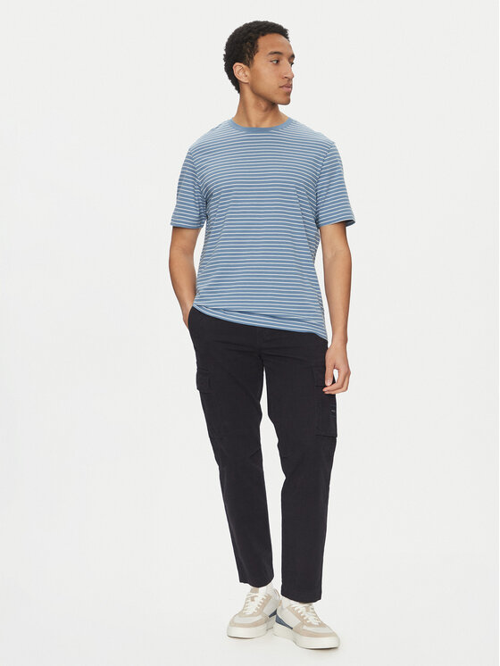 BOSS BOSS Футболка TalesStripe 50499334 Голубий Relaxed Fit