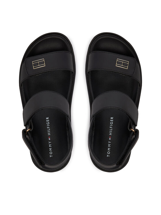Tommy Hilfiger Sandały Tommy Hilfiger T3A2-34284-0326 Czarny