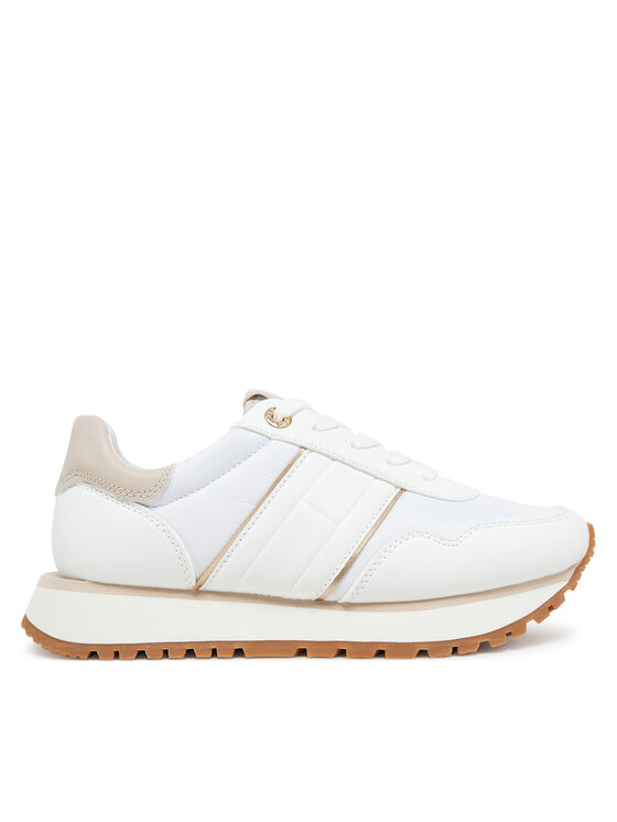 Tommy Hilfiger Sneakers Tommy Hilfiger Low Cut Lace T3A9-33758-1695 S Bianco