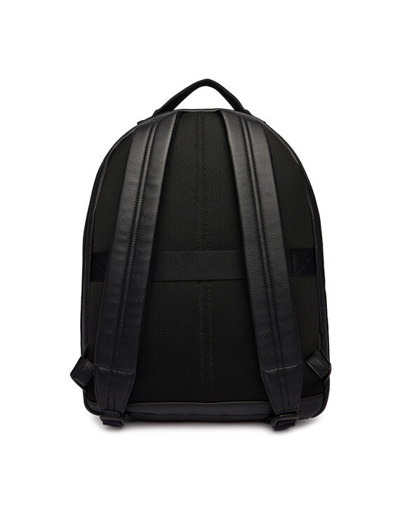 Calvin Klein Nahrbtnik Calvin Klein Webbing Strap Round Backpack LV04D3282G Črna