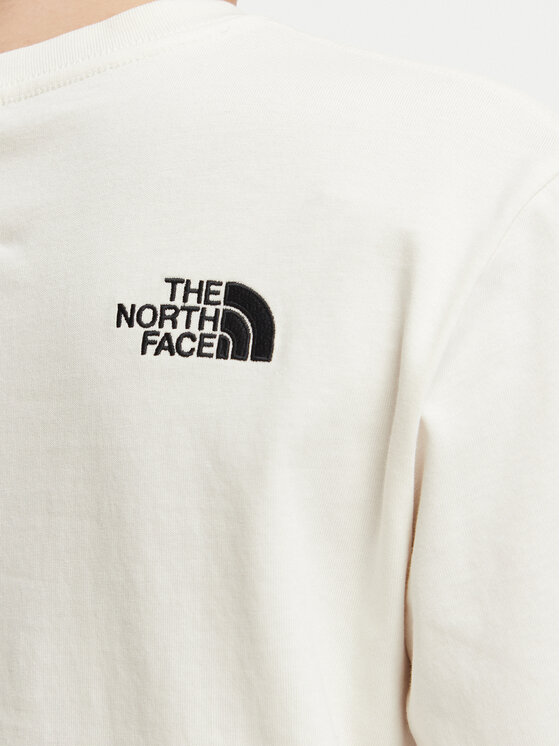 The North Face The North Face Camiseta NF0A8JAP Beige claro Boxy Fit