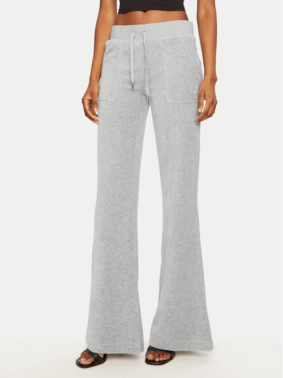Juicy Couture Juicy Couture Pantalones de chándal Layla JCSEBJ001 Gris Flared Leg
