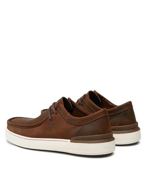 Clarks Félcipő Clarks Court Lite Wally 261709317 Barna