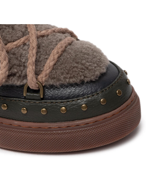 Inuikii Čizme za snijeg Inuikii Curly Rock 70102-076 Zelena