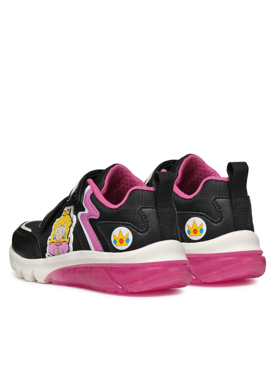 Geox Sneakersy Geox J Ciberdron Girl J46LPA 054FU C0922 DD Čierna
