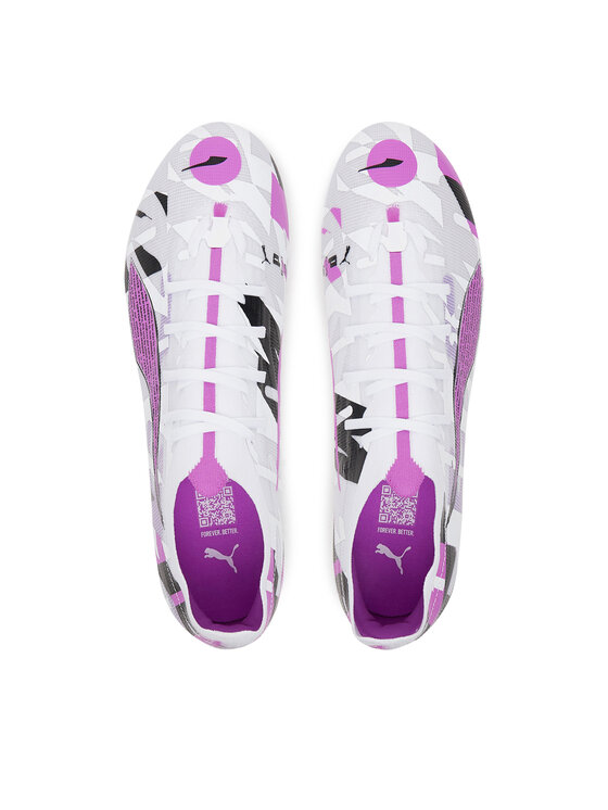 Puma Futbalové topánky Puma Ultra 5 Match Forever Fg/Ag 108412 01 Biela