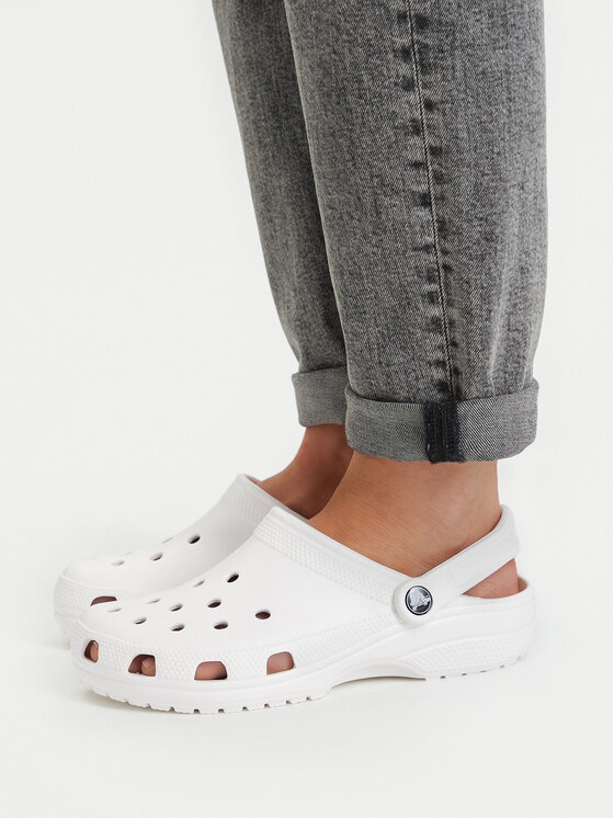 Crocs Nazouváky Crocs Classic 10001 Bílá