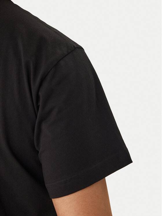 Versace Jeans Couture Versace Jeans Couture Camiseta 80GAHT10 CJ00T Negro Regular Fit
