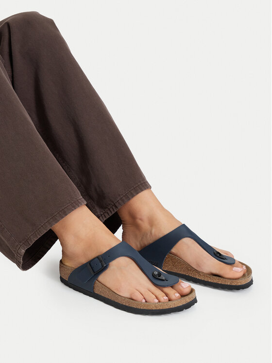 Birkenstock Žabky Birkenstock Gizeh Bs 0143623 Tmavomodrá
