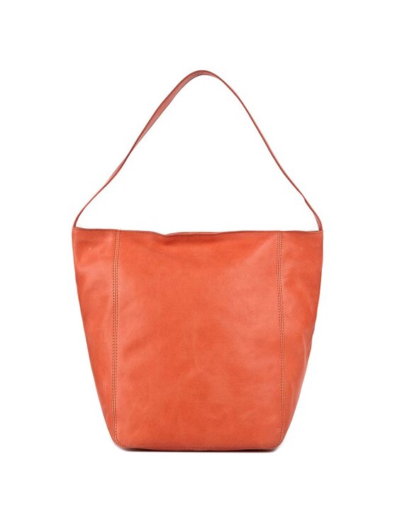 ECCO Táska ECCO Ecco Barra Hobo Bag 910463690278 Narancssárga