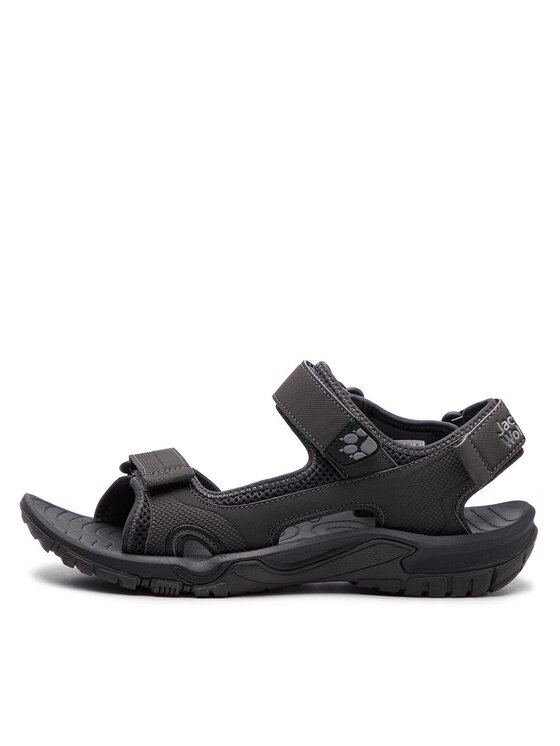 Jack Wolfskin Sandále Jack Wolfskin Lakewood Cruise Sandal M 409011 Sivá