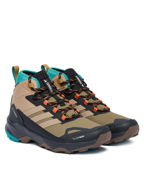 adidas Trekingová obuv adidas Terrex Skychaser AX5 Mid GORE-TEX CLIMAWARM+ JH7805 Hnedá